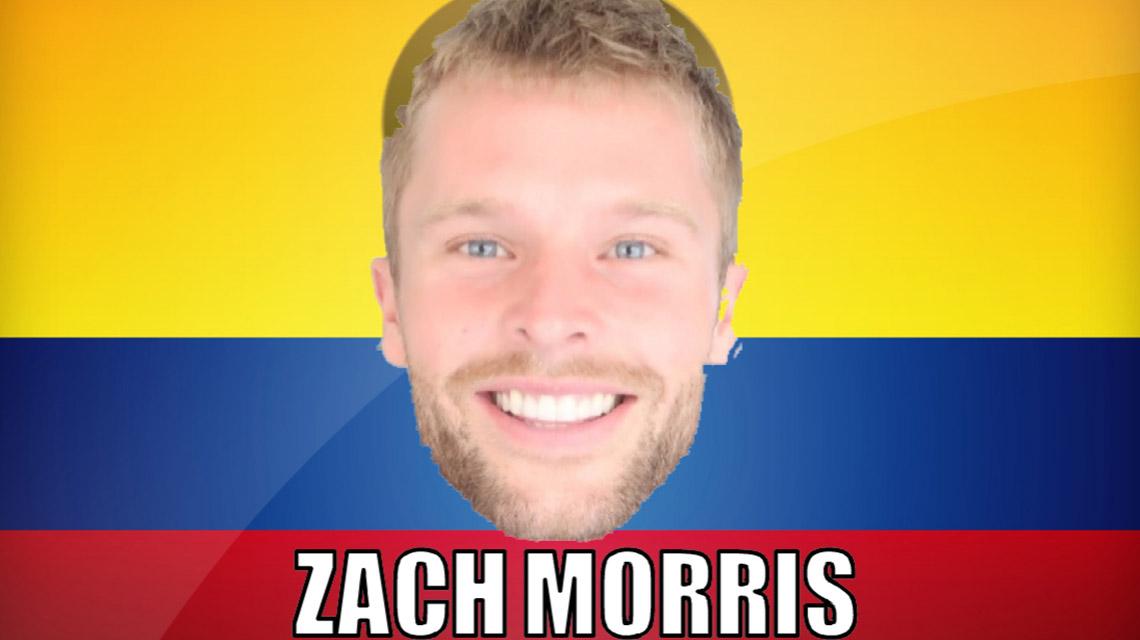 Conozca a Zach Morris: “El gringo enamorado de Colombia” 7 Zach Morris, famous YouTuber, with Colombian flag in background