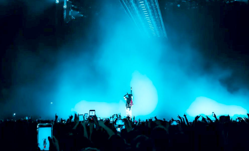 Post Malone in concert