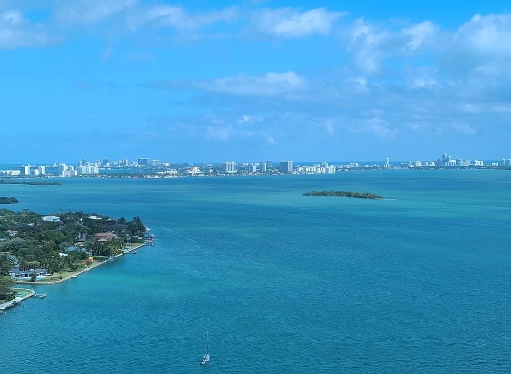 The stunning waters of Biscayne Bay.