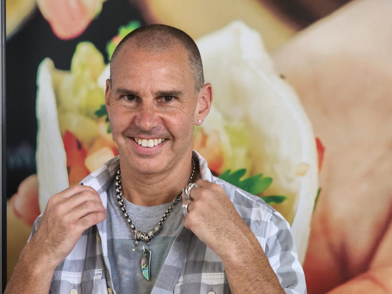 Jeffrey Hurwitt smiling at the camera.