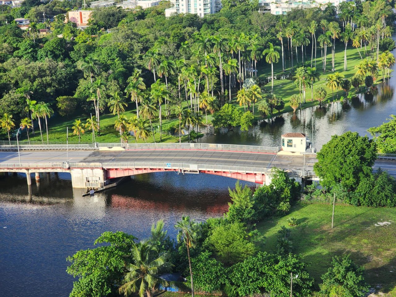the NW 17th Avenue Bascule Bridge