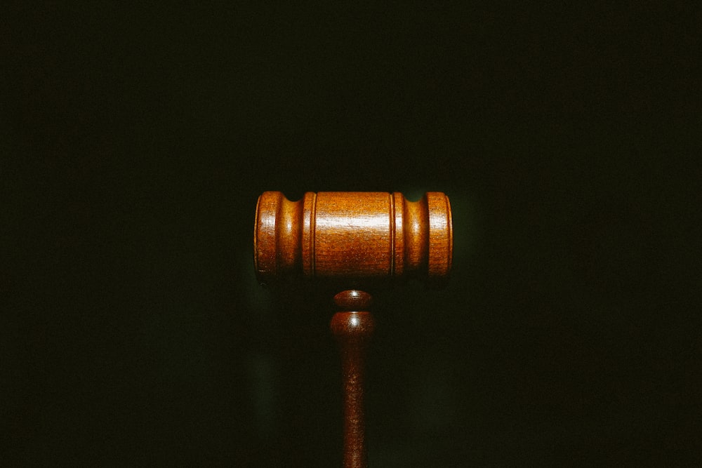 a gavel