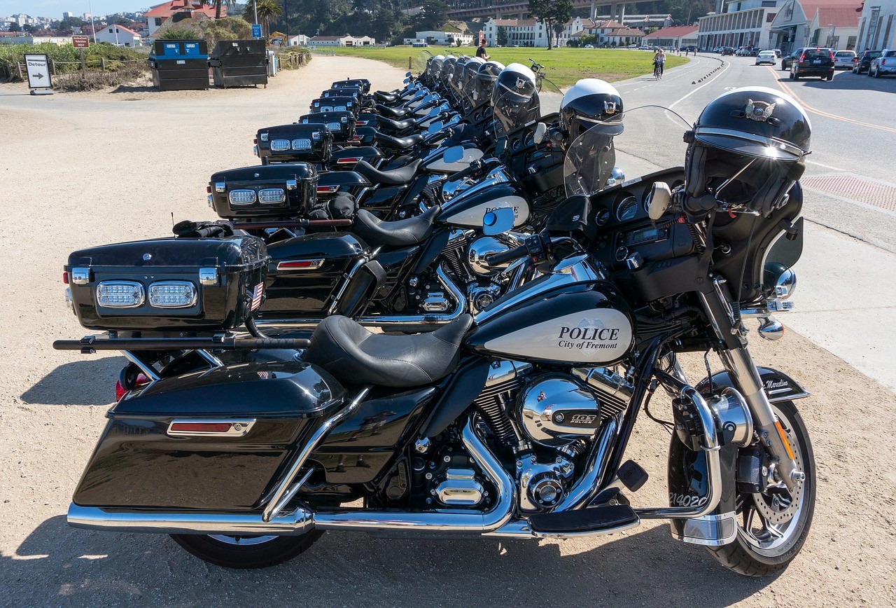 San Francisco police bikes