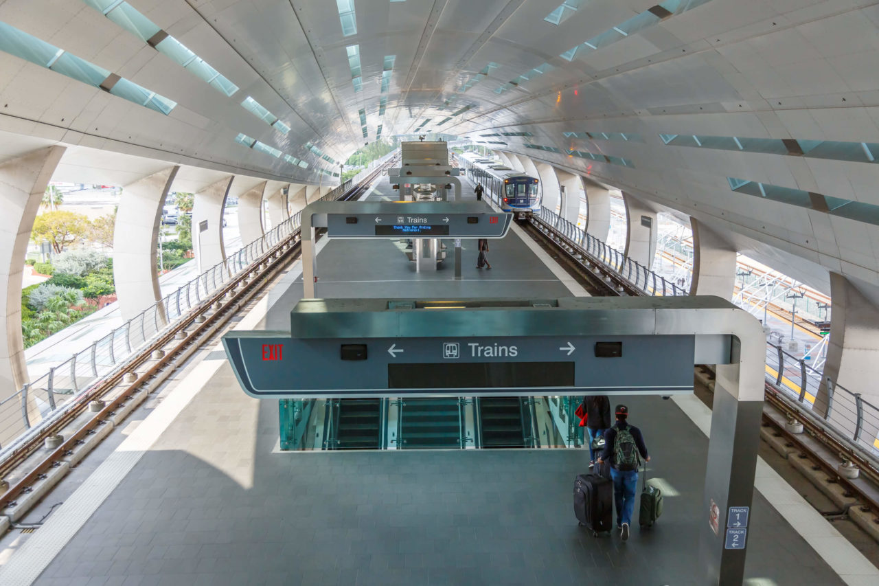Imagen del aeropuerto desde dentro