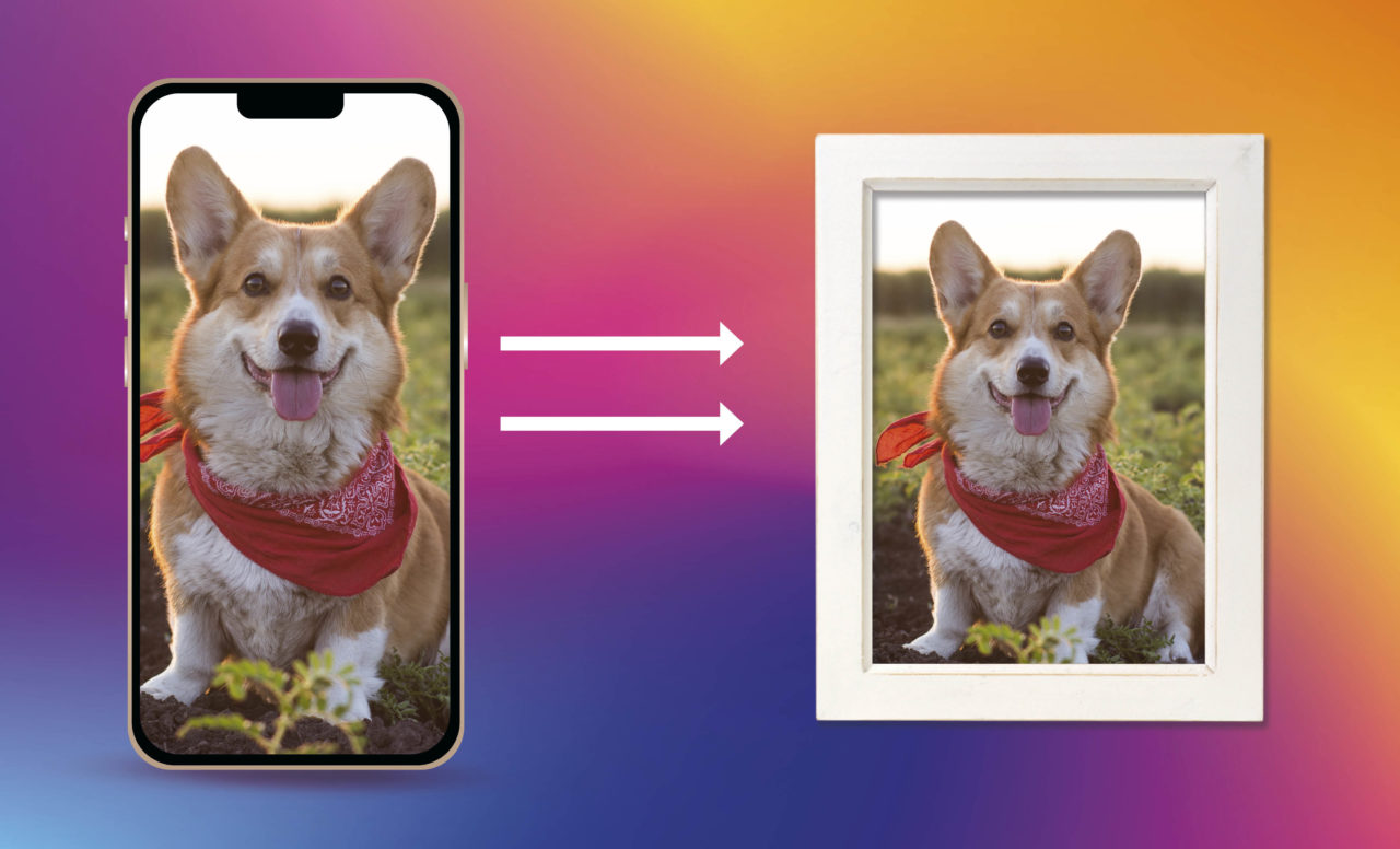 Phone to Frame by FRAMES USA