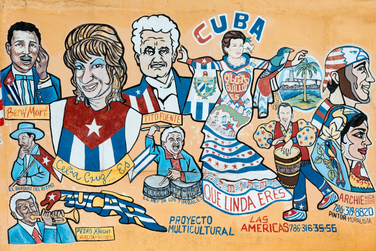 mural de Celia Cruz