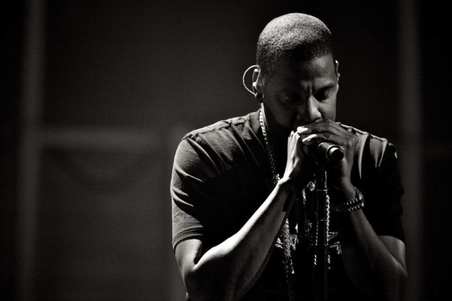 Jay-z singing in live concert