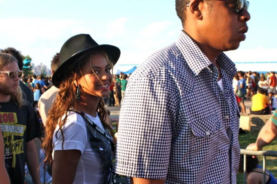 Jay-z y Beyonce en festival