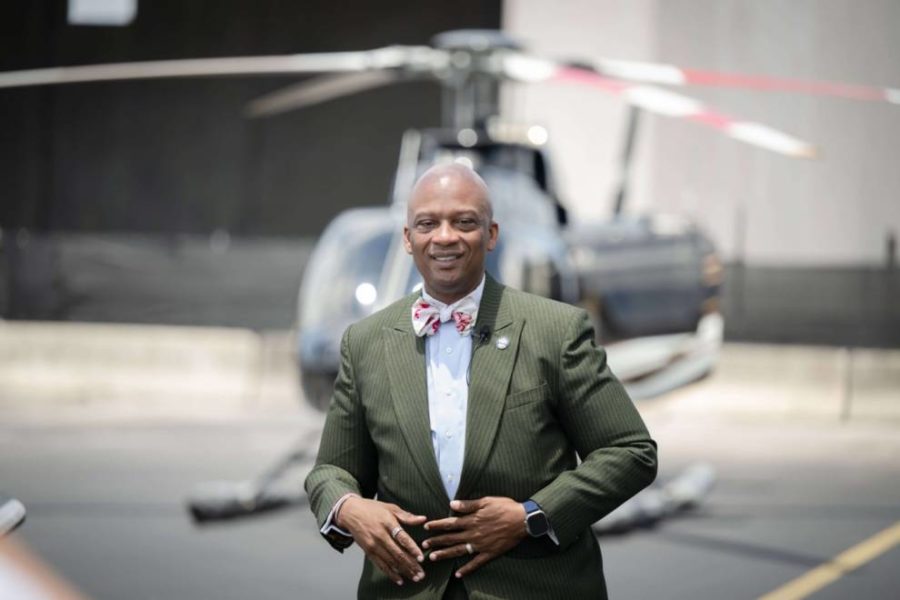 Oliver Gilbert posing for picture