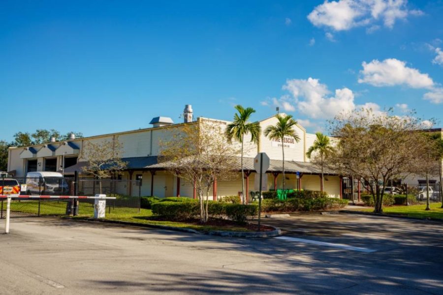 The Fire Rescue department in Davie