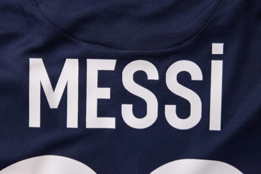 la camiseta de Messi