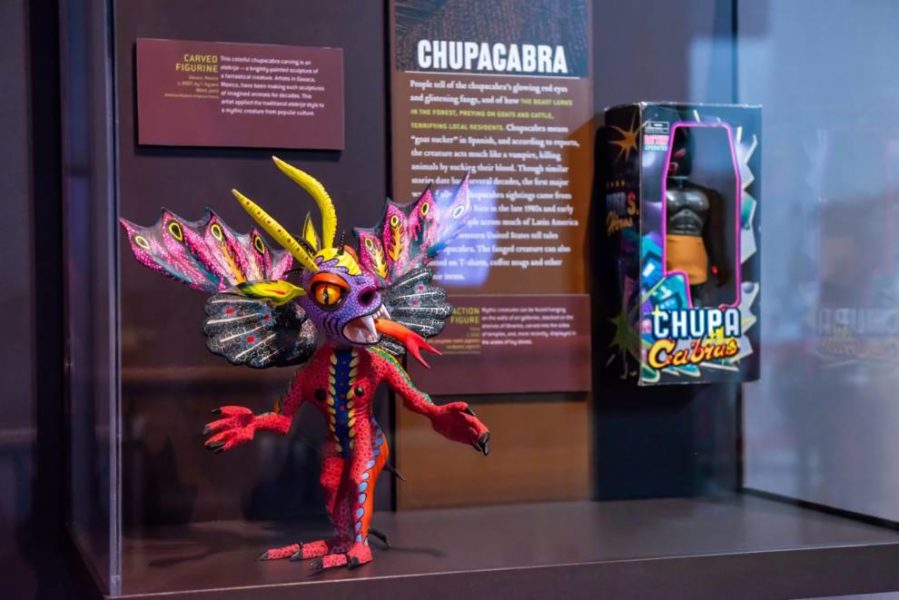 Chupacabra display in HistoryMiami Museum