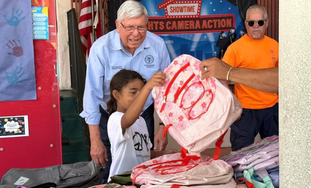 Manolo Reyes Back Pack Giveaway