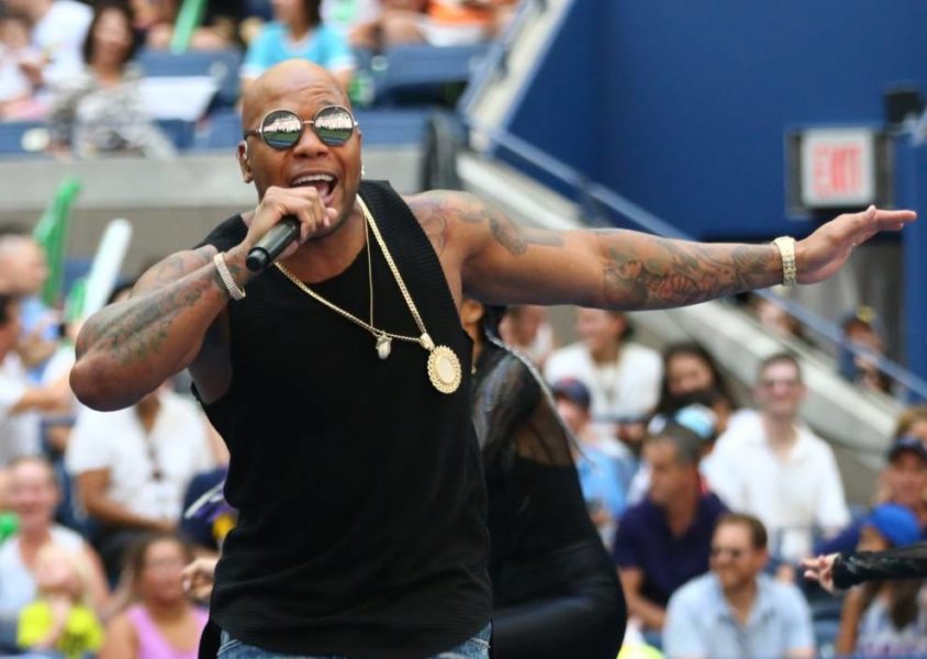 Flo Rida performing