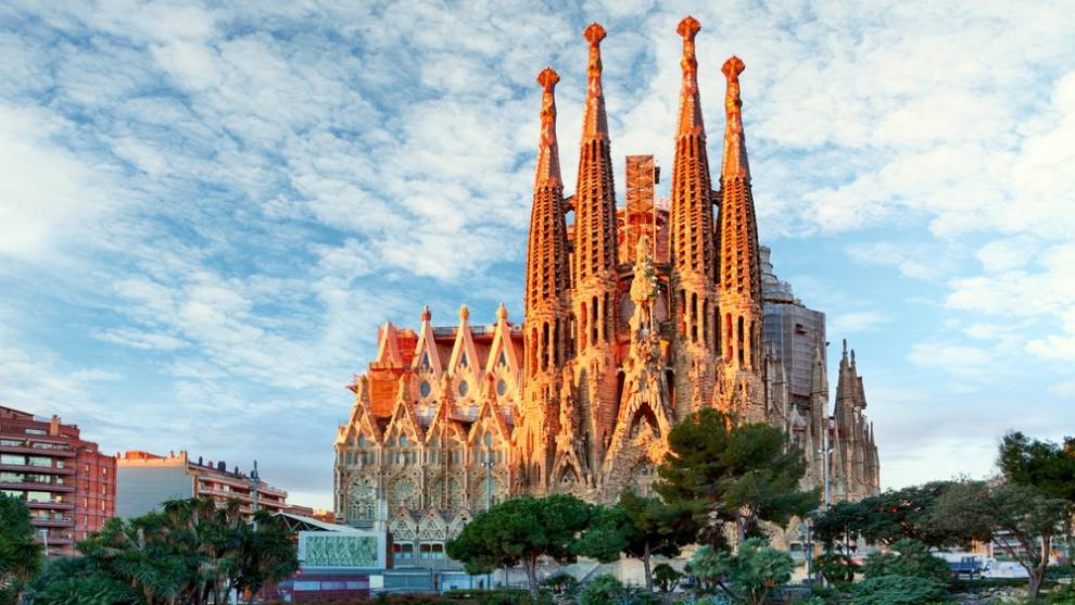 Sagrada Familia, Iglesia Católica en Barcelona, ​​España.