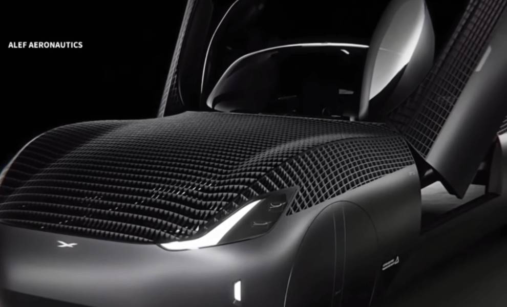 concept car design by Alef Aeronautics