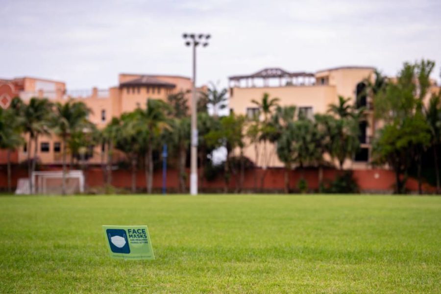 Face mask requirement for park entry