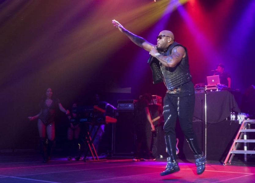 Flo Rida en el escenario