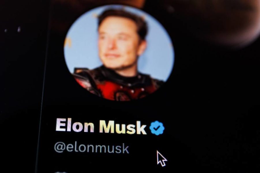 Elon Musk’s account on X