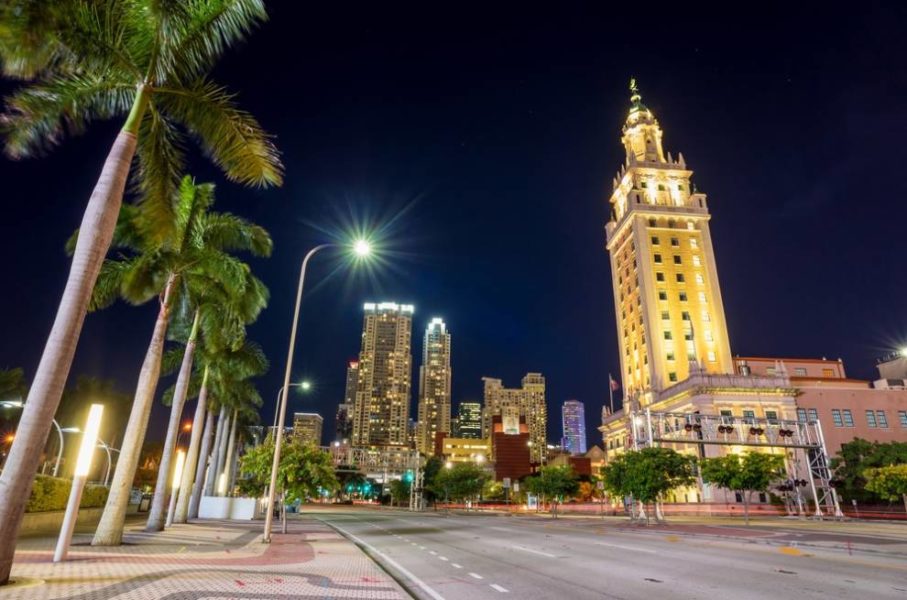 Freedom Tower next to presidential library lot
