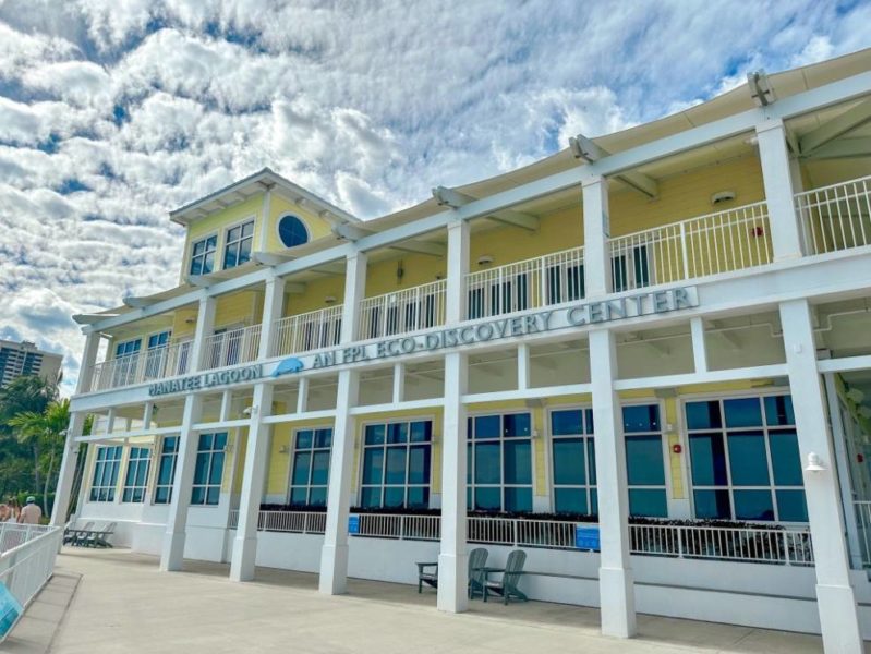 Manatee Lagoon Discovery Center from outside