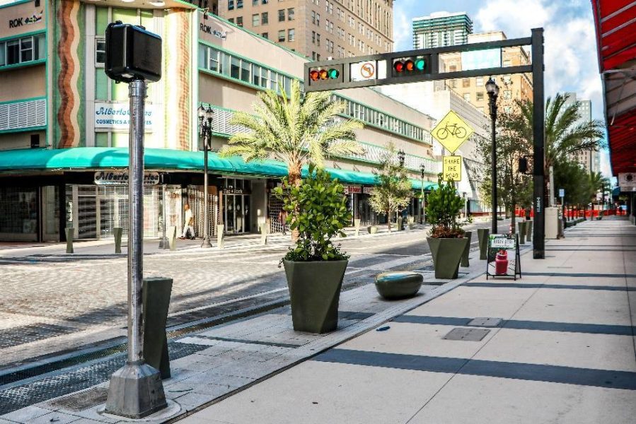 La nueva y mejorada Flagler Street en Miami