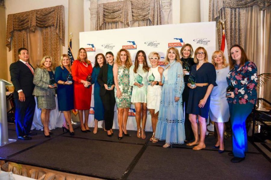 All the award-winners standing at the SFLHCC-organized event