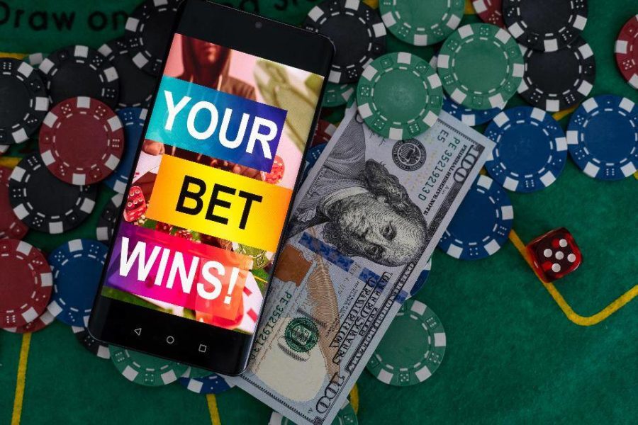 una notificación de apuesta ganadora en una aplicación móvil de apuestas deportivas