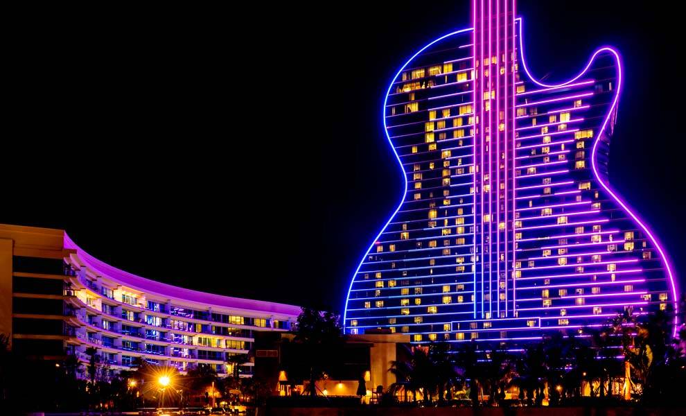 Seminole Hard Rock Hotel y Casino en Hollywood, Florida.