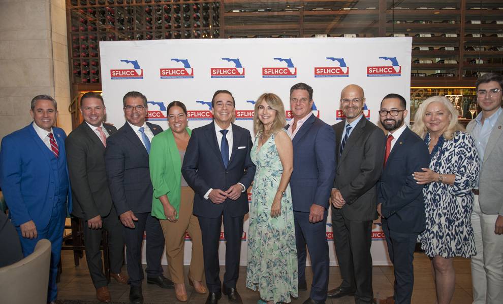 Members of SFLHCC stand for a group photo.