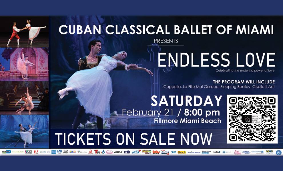 Anuncio del ballet Endless Love.