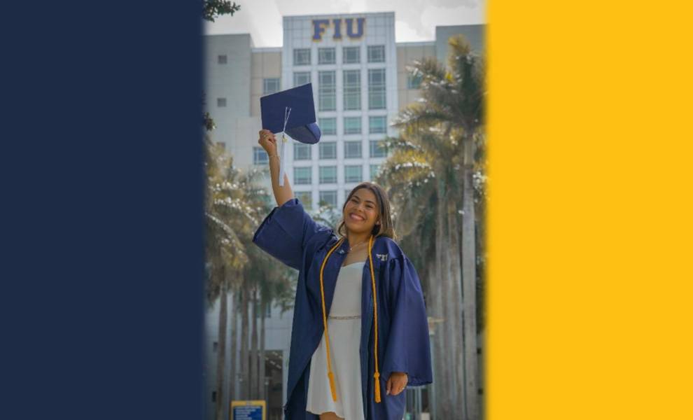 Alejandra Castro, tres veces becaria de Badia Spices, Inc. Graduada de la Universidad Internacional de Florida, primavera de 2025