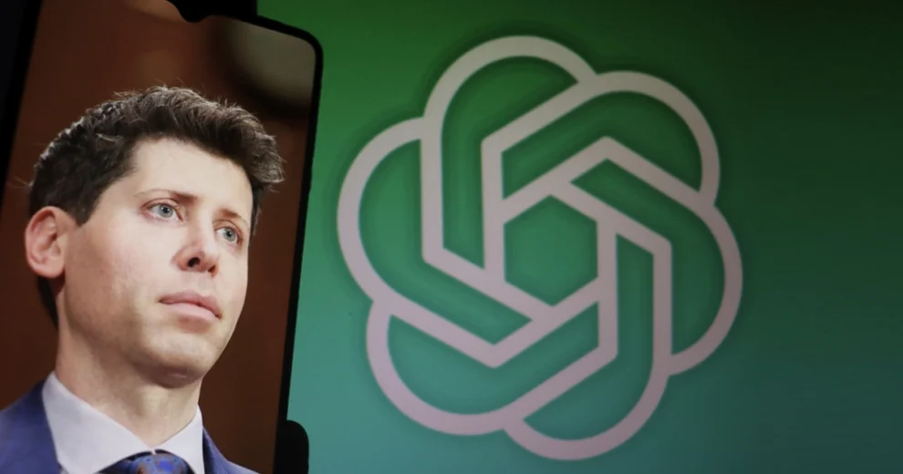 Una demanda interpuesta por Florida contra OpenAI plantea nuevas preguntas sobre la seguridad y la responsabilidad de la IA 1 Sam Altman, CEO de OpenAI, mostrado en un dispositivo móvil o pantalla, con el icónico logotipo de OpenAI visible en el fondo.