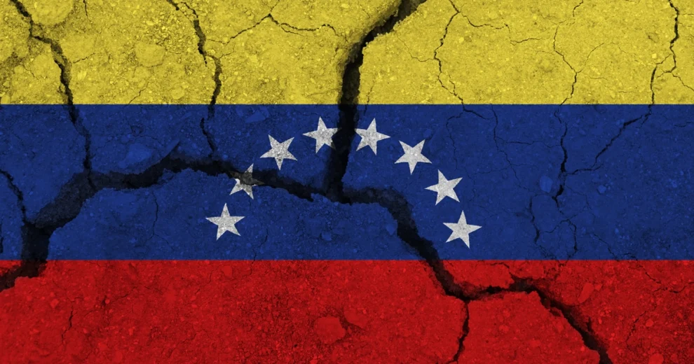 8 Places to Donate for Venezuela Earthquake Relief in Miami-Dade County 1 Illustration of the Venezuelan flag over a cracked, weathered ground surface.