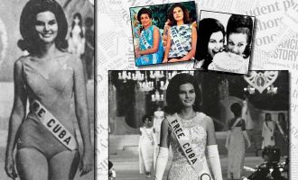 Miss Cuba en el certamen de Miss Universo.