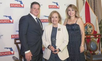 Aida Levitan, Ph.D. with members of SFLHCC.